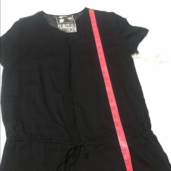 🆕 Young Fabulous and Broke YFB Sheer Jumpsuit - Picture 10 of 12